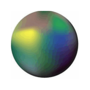 Liquid Crystal Dot Stickers