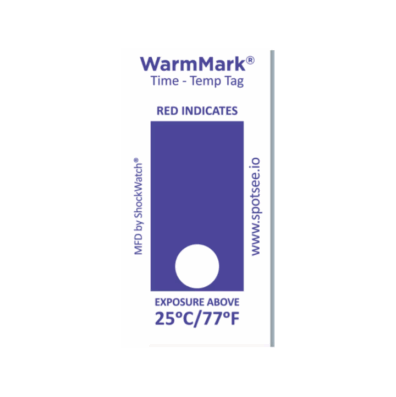 WarmMark Indicator (25C/77F, 8 Hours) Single Window