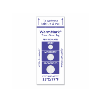 WarmMark Ascending Time-Temp Indicator (35C/95F, 36 Hours)