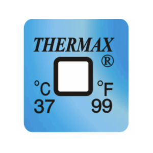 THERMAX SINGLE LEVEL IRREVERSIBLE LABELS 37C (50/PACK)