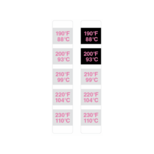 THERMOSTRIP DC - SET 2 140-180ºF (PACK 16)