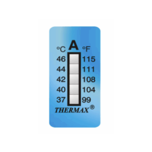 THERMAX 5 LEVEL IRREVERSIBLE STRIP RANGE A: 99-115F (10 PACK)