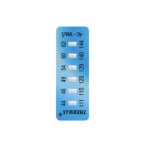 THERMAX 6 LEVEL MINI IRREVERSIBLE STRIP RANGE 2: 111-144F (10 PACK)