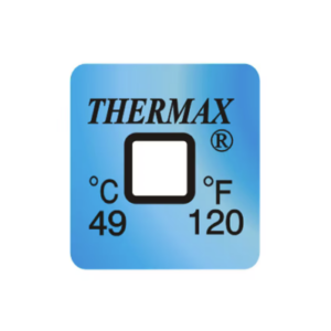 THERMAX SINGLE LEVEL IRREVERSIBLE LABELS 49C (50/PACK)