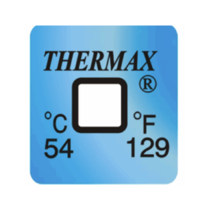THERMAX SINGLE LEVEL IRREVERSIBLE LABELS 54C (50/PACK)