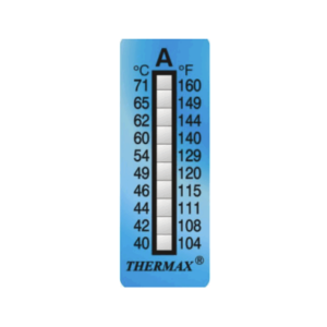 THERMAX 10 LEVEL IRREVERSIBLE STRIP RANGE A 104-160F (10 PACK)