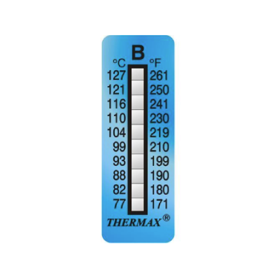 THERMAX 10 LEVEL IRREVERSIBLE STRIP RANGE B 171-261F (10 PACK)